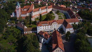 Scheyern Benedictine Abbey and monastery with Heiligkreuzkapelle der Klosterkirche (since 1077) Scheyern, Bavaria, Germany