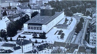 Der Goetheplatz in Mannheim