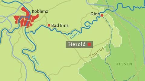 Karte von Herold