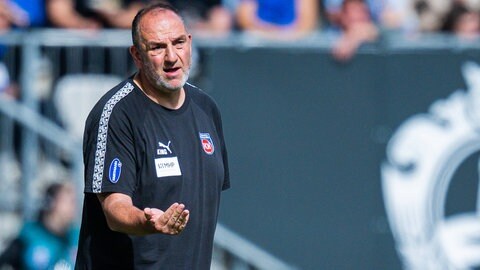 Heidenheims Trainer Frank Schmidt