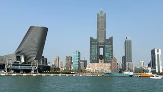 Kaohsiung an der Westküste Taiwans.