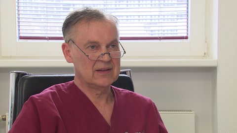 Gastroenterologe Professor Heiner Krammer, Leiter des Magen-Darm-Zentrums in Mannheim