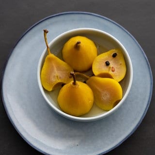Eingeweckte Mini-Birnen