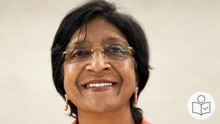 Die Friedens·nobelpreis·gewinnerin Navanethem Pillay