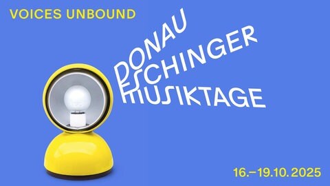 Titelmotiv der Donaueschinger Musiktage 2025