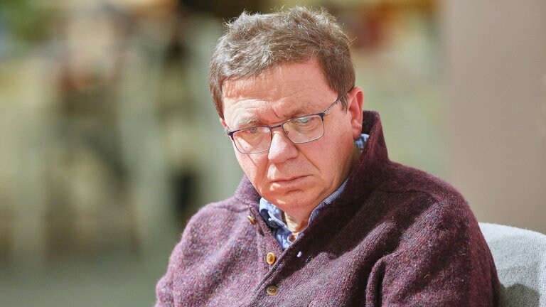 Autor Norbert Hummelt auf der Frankfurter Buchmesse 2025