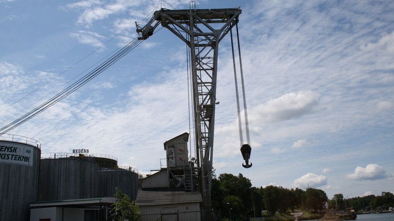 Ein imposantes Bauwerk ist der "Russenkran"