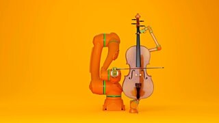 Ein Roboter macht Musik
