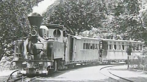 Die Pilionbahn wurde 1971 stillgelegt.