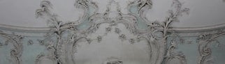 Florales Muster im Mozartsaal des Schwetzinger Schlosses