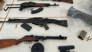 Fünf Angeklagte aus dem Umfeld des "Reichsbürgers" Ingo K. aus Boxberg sollen illegal Waffen besessen haben.