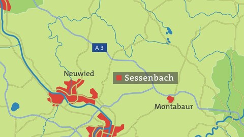 Die Karte von Sessenbach