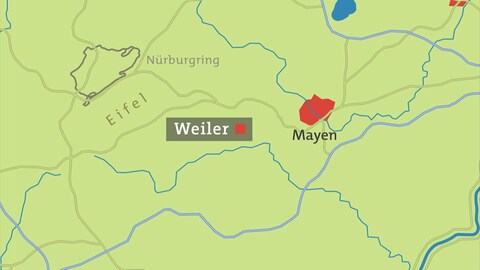 Karte von Weiler