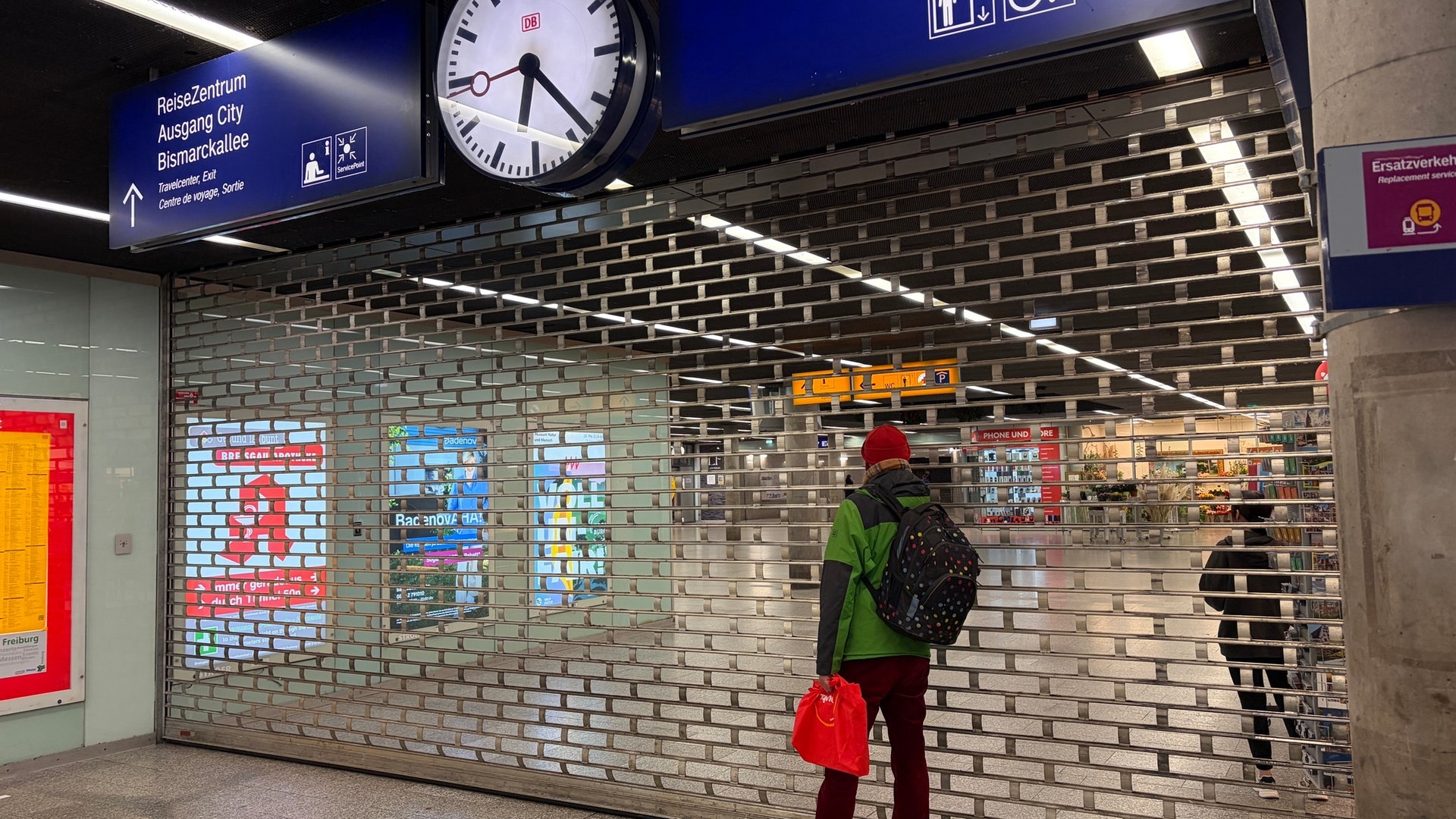Verdächtiger Rucksack: Freiburger Hauptbahnhof geräumt