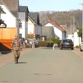 Die Neustraße in Niederroßbach