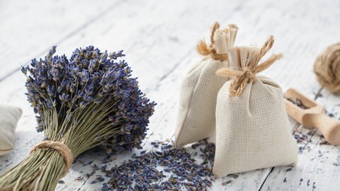 Duftsäckchen aus Lavendel