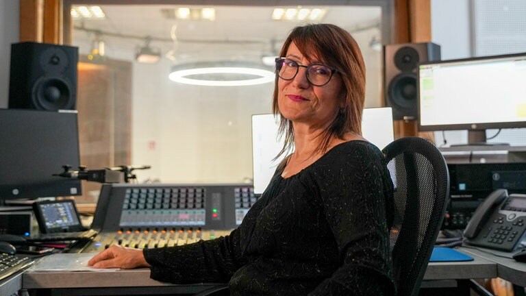Daiva Sviglinskiene aus Litauen arbeitet beim Radio