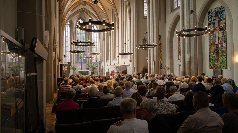 Das Vokalensemble Lyyra bei RheinVokal 2025 in der Christuskirche, Andernach am 19.07.2025