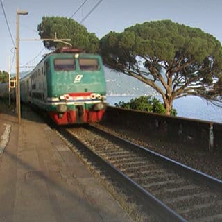Mit dem Zug zwischen Fels und Meer - Eisenbahnen an der Ligurischen Küste