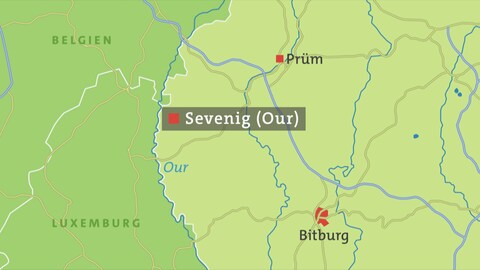 Karte von Sevenig
