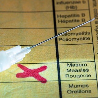 Symbolfoto: Masern-Impfung
