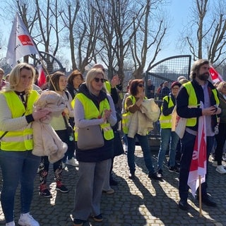 Warnstreik am Uniklinikum Mannheim