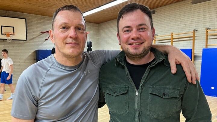 In der Sporthalle des Hugo Ball-Gymnasiums Pirmasens wird geboxt.