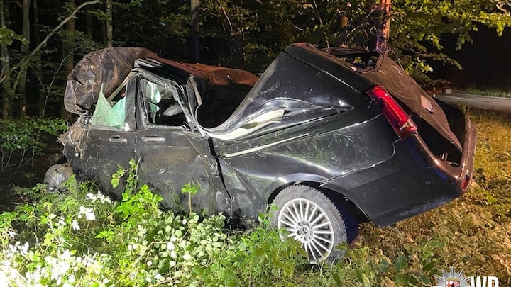 Autofahrer bei Wildunfall zwischen Kaiserslautern und Dansenberg verletzt