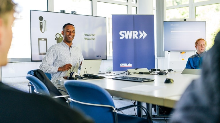 Newscamp im SWR Studio Freiburg
