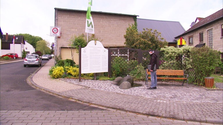 Heilberscheid - Der Bürgermeister ist im Ort unterwegs