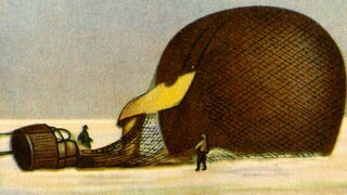 Andrée s Arctic balloon after the crash