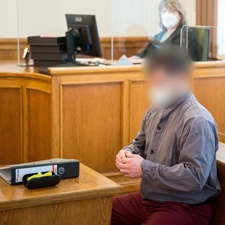 Der Angeklagte Andreas S. im Neunkirchnener Prozess um Jagdwilderei