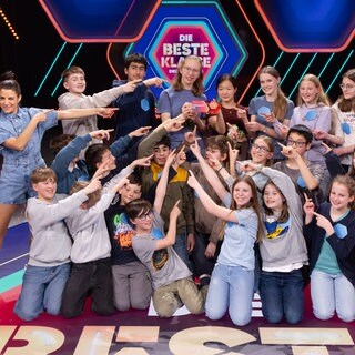 Gruppenbild von den Gewinnern von "Die beste Klasse Deutschland"