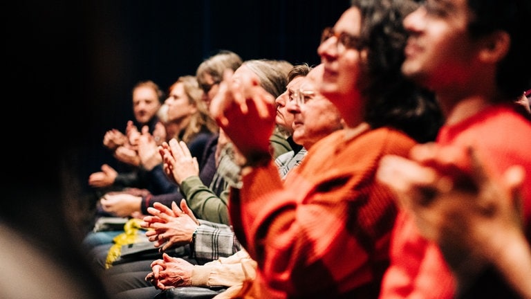 Applaudierendes Publikum