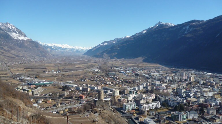 Martigny am Rhoneknie