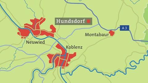 Karte Hundsdorf
