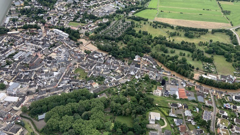 Wittlich steht unter Wasser