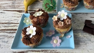 Bananasplit-Cupcakes