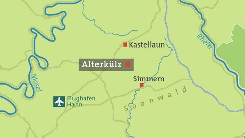 Hierzuland Alterkülz Karte