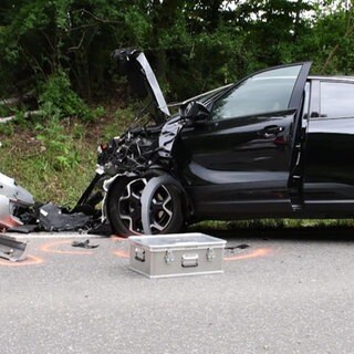Unfall bei AlbigAlzey