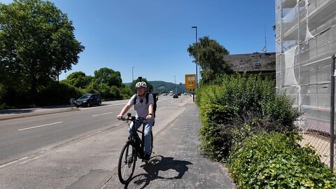 SWR-Reporter Martin Schmitt hat den Selbst-Check gemacht und zeigt Stellen, an denen Radfahren in Trier besonders riskant wird.