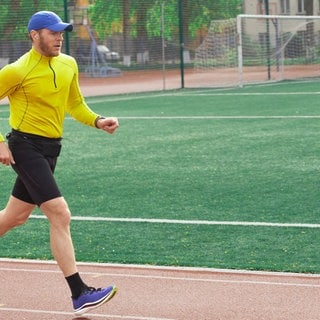 Läufer beim Training. Symbolfoto.
