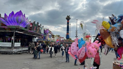 Festgelände auf dem Cannstatter Wasen