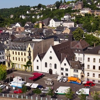 Der Wochenmarkt in Ehrenbreitstein
