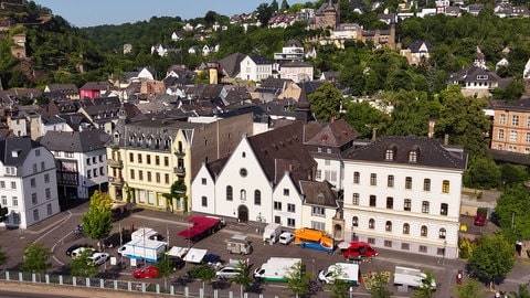 Der Wochenmarkt in Ehrenbreitstein