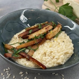 Schwarzwurzel-Risotto