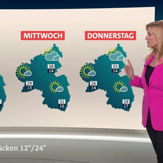 Wetterreporterin Claudia Kleinert