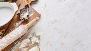Utensilien zum Backen