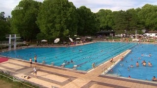 Freibad in Ladenburg