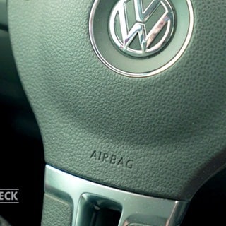 Lenkrad eines VW